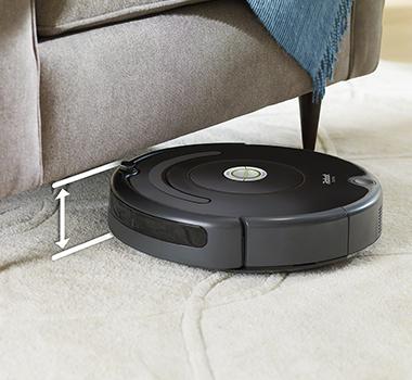 Roomba under furniture